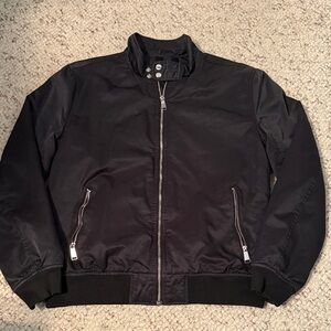 H&M Men's Black Varsity Jacket